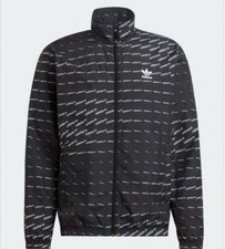 ADIDAS GRAPHIC MONO TRACK TOP MENS Size XS Fits S