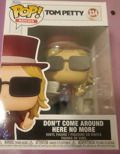 Funko Pop! Vinyl Rocks Tom Petty 334 New Factory Sealed
