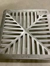 Reln 001126 10 in. x 10 in. Aluminum Grate