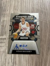 Aidan Mahaney Signing Day 2024 Panini Prizm Draft Picks #SD-MAH AUTO