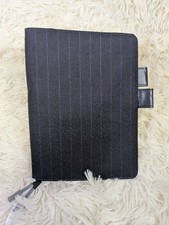 Hobonichi Notebook Cover Cotton Leather Stripe Large