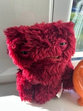 Burgundy Wide Eyed Weirdo Fuggler Retired HTF Rare Spinmaster
