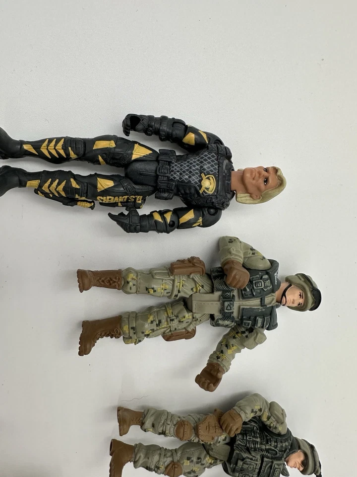 Lote de figuras Lanyard The Corps Time Crisis usadas Foto 4 de 4