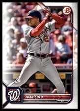 Juan Soto 2022 Bowman #10 Washington Nationals FREE SHIPPING AutographDen