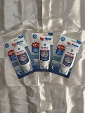 Lot of 3 GE Silicone Sealant White 80ml Mildew-Resistant for Kitchen  Bathroom