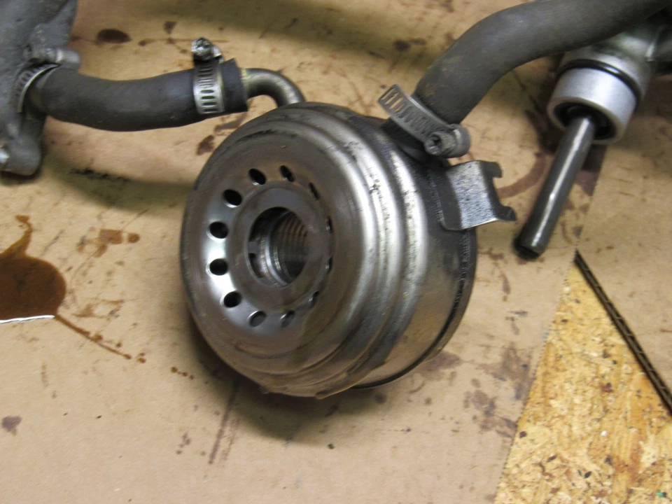 1993 Honda CBr900RR Water Pump Oil Cooler Hoses - Image 2 of 4