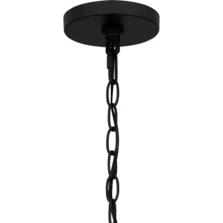 Quoizel QP6161 Teton 5 Light 20"W Pendant - Black - Picture 4 of 12
