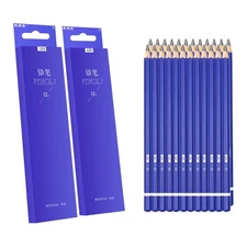 XDT#12B Drawing Pencils 24 Piece Set, Art Graphite Sketching&Shading Supplies
