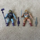 Vintage Masters of the Universe Figures Battle Armor He-Man & Skeletor Complete