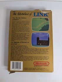 Zelda II: The Adventure of Link - Nintendo NES Complete CIB Authentic 1 Day Ship