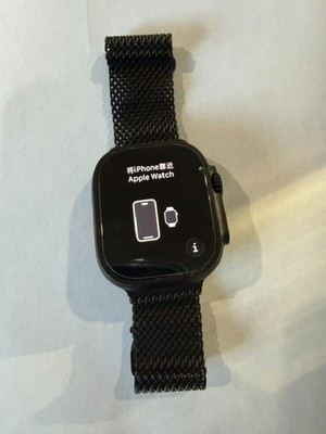 Apple Watch Ultra 2 Black 49mm Titanium, GPS + LTE - WITH MILANESE LOOP BAND