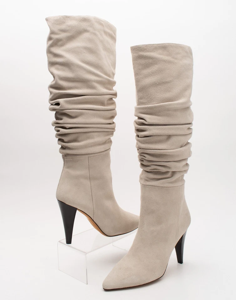 RRP €750 IRO BAILEY Leather Knee High Boots US5.5 FR36 UK3.5  Made in Portugal - Image 2 of 4