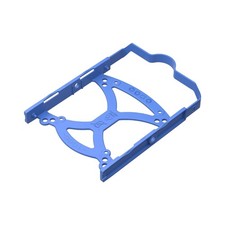 5.25in Drive Bay to 3.5in/2.5in HDD SSD Converter Adapter Bracket Space Saving