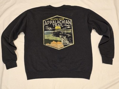  American Outdoors Sweatshirt Appalachian Trail McAfee Knob Mens Sz L