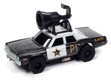 Auto World HO Blues Brothers 1974 Dodge Monoco Bluesmobile Slot Car SC409