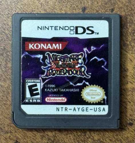 Yu-Gi-Oh Nightmare Troubadour Nintendo DS Authentic Complete Tested - Picture 2 of 7
