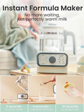 Grownsy Baby Instant Water Warmer Electric Kettle Formula LCD Temp Control