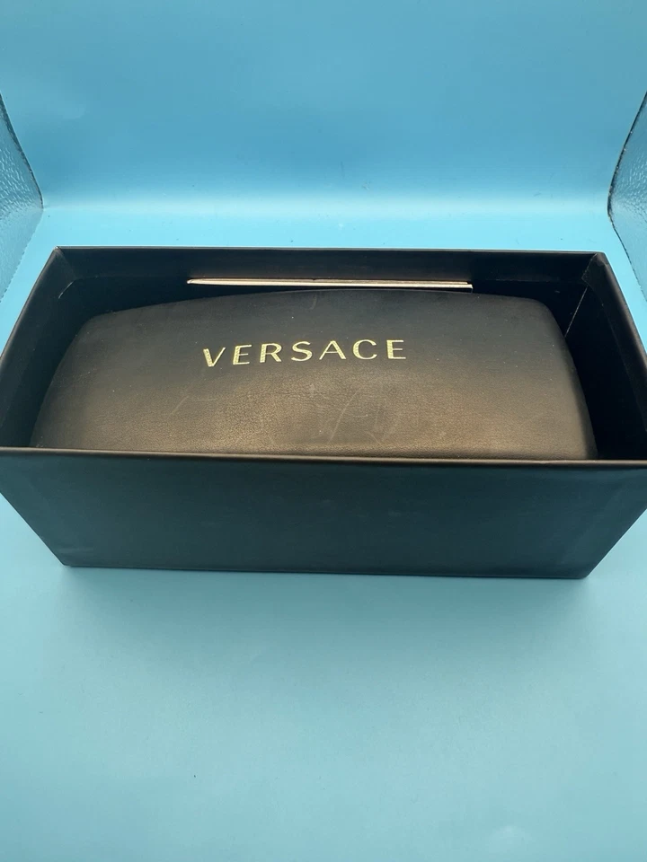 Auténticas gafas Versace Ve 1175B 1002 VE1175-B hechas en Italia 51 mm MMM Foto 2 de 4