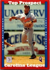 1998 Blueline Q-Cards Carolina League Top Prospects #31 Jerry Hairston