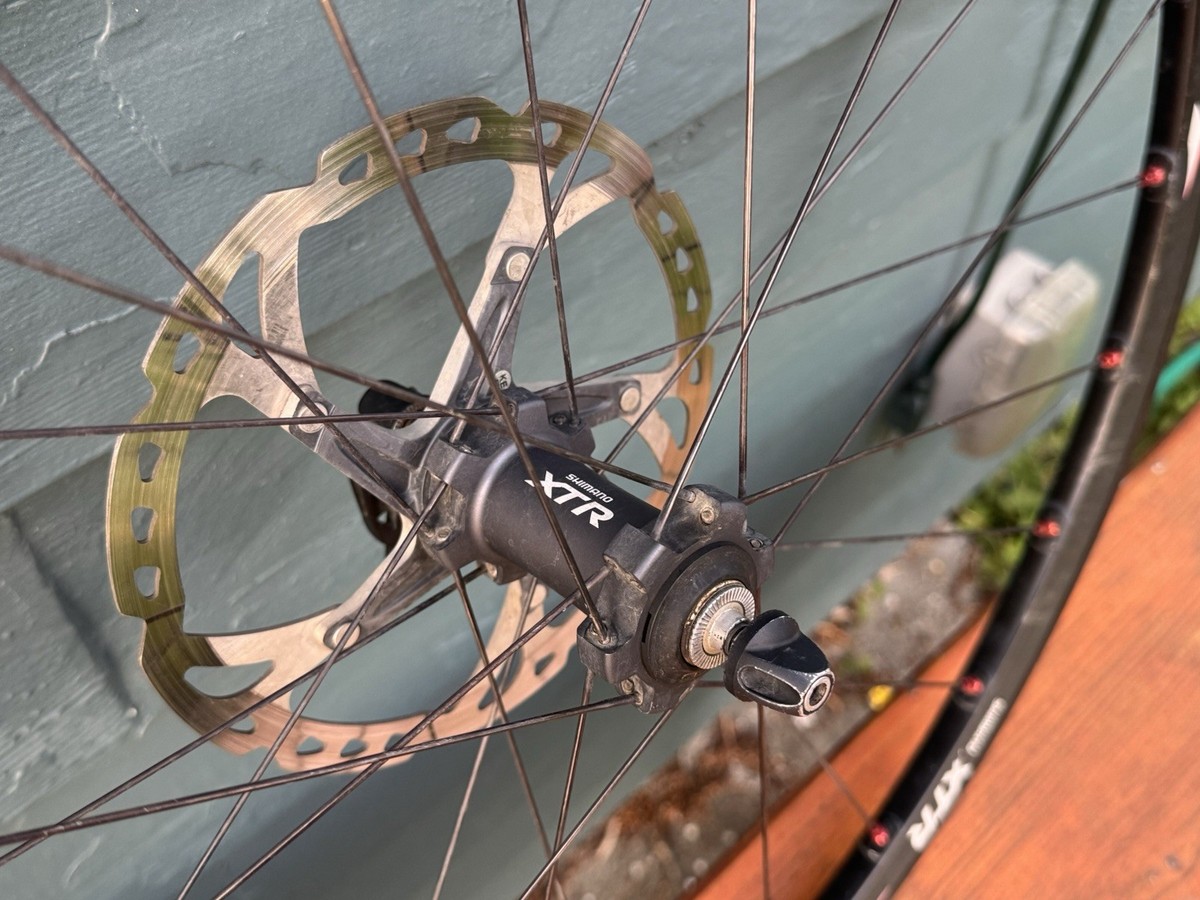 Shimano XTR 26” Disc Wheelset WH-M975 Quick Release MTB 100