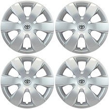  2007-2011 Toyota Camry 16 429-16s Hubcaps Wheel Covers Vinyl Logo Set4 