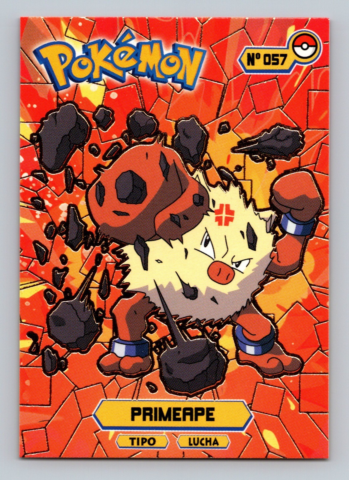 Pokemon Card - Primeape 057 - Card Tops - Pokedex Database 2024