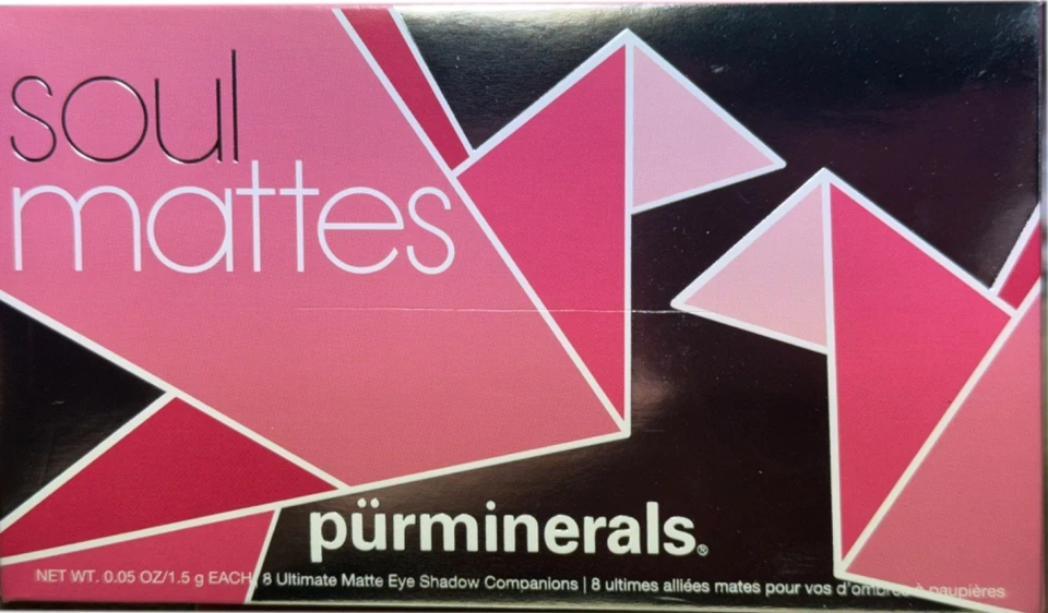PUR Cosmetics Soul Mattes Eye Shadow Palette-8 Shades-Pristine Packaging-NIB- - Image 2 of 4