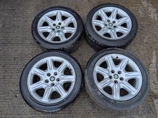 GENUINE JAGUAR FLUTE XJ8 XK8 XJR STAGGERED ALLOY WHEELS 18 INCH 8J 9J 18CHX33