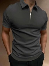 New Mens Casual Short Sleeve Digital Print PO...