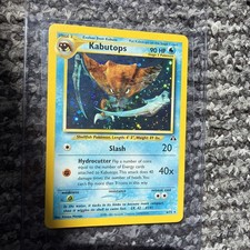 Kabutops - 6/75 - Pokemon Neo Discovery Unlimited Holo Rare Card WOTC NM