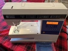 Husqvarna 350 Computer Sewing Machine, Pedal & Accessories - Serviced - Sweden