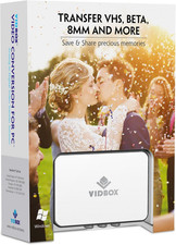 Video Converter USB 2.0 Capture Device for Windows 10 8 MP4 DVD VHS Camcorder