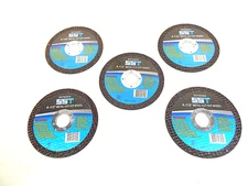 5 Pc 4.5" Metal Cut Off Wheels Discs Wheel Disc 7/8" Arbor Cutting Grinding Pcs.