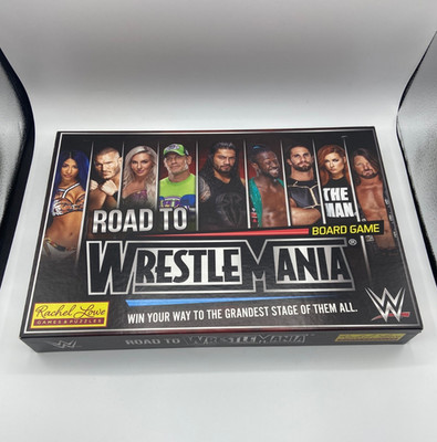 WWE Road to WrestleMania Brettspiel - 100% Komplett WWE Wrestling Spiel Neuwertig