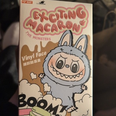 Authentic POP MART The Monsters- Exciting Macaron Vinyl Face- Ships Fast US