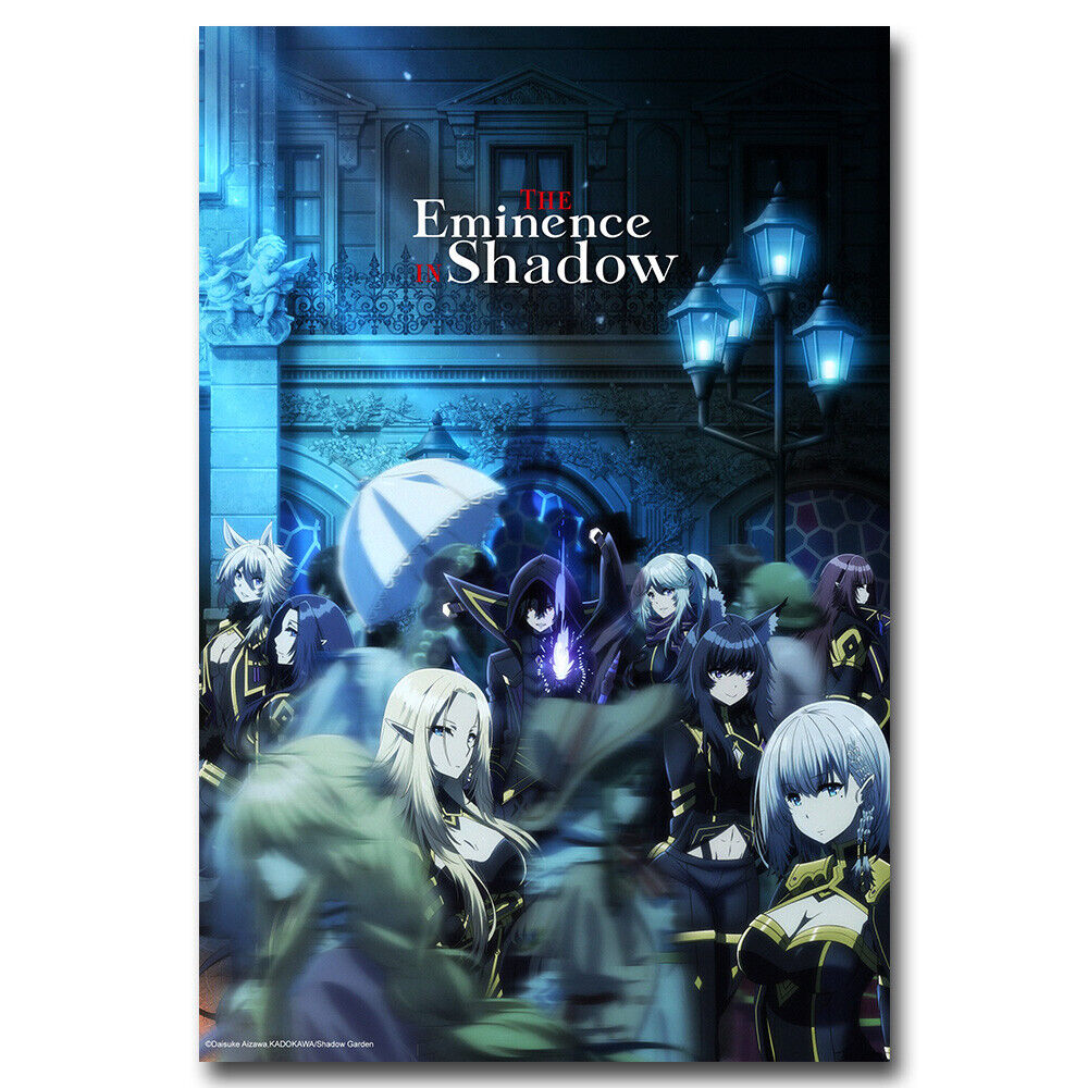 The Eminence in Shadow Anime Wall Scroll Poster Manga Art Picture Canvas  Print