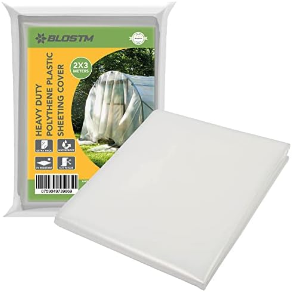 Fogli di Polietilene Per Impieghi Gravosi 2m X 3m Fogli di Plastica Spessa Per L