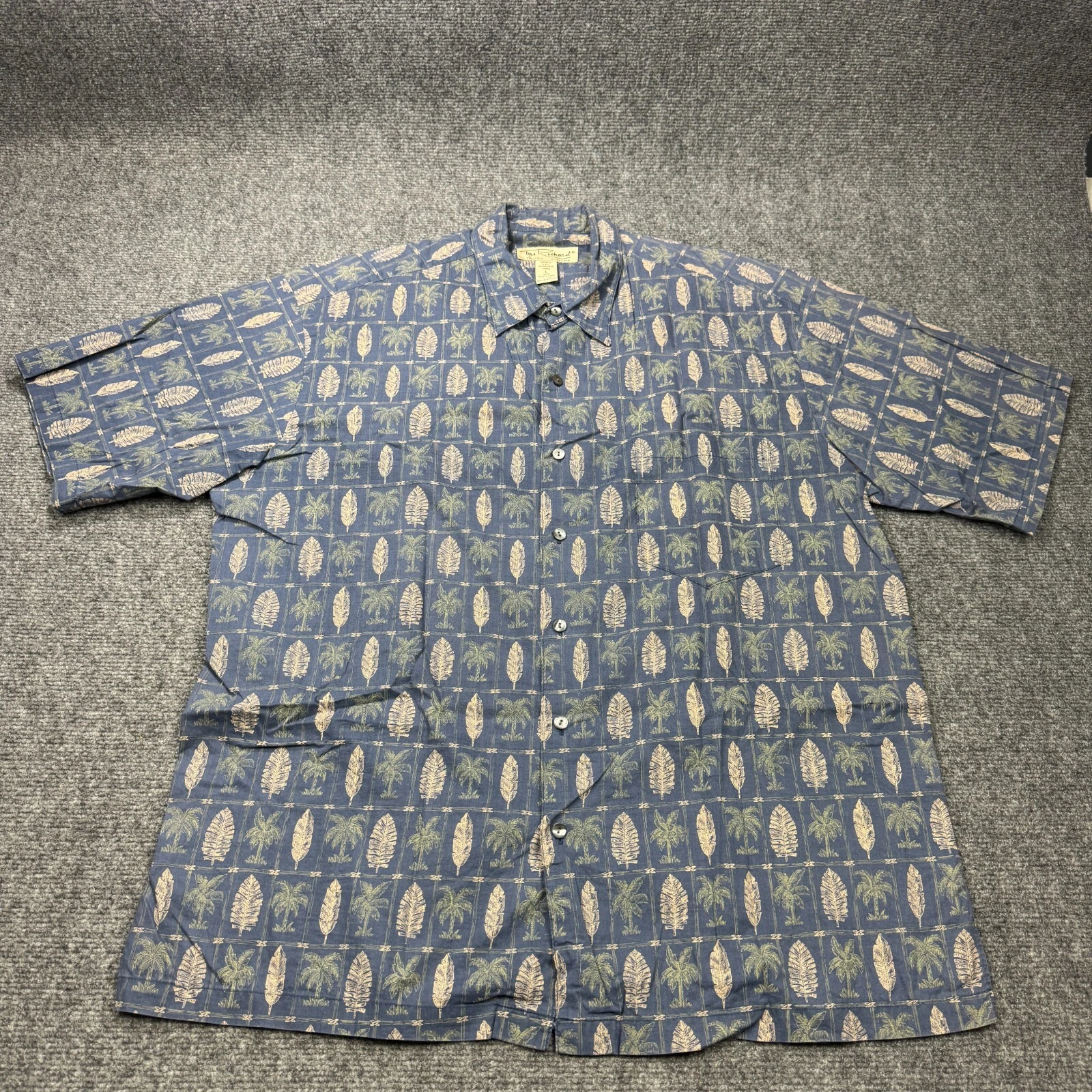 Vintage Tori Richard Shirt Mens Large Blue Tropical Print Hawaiian Made in USA
Opens in a new window