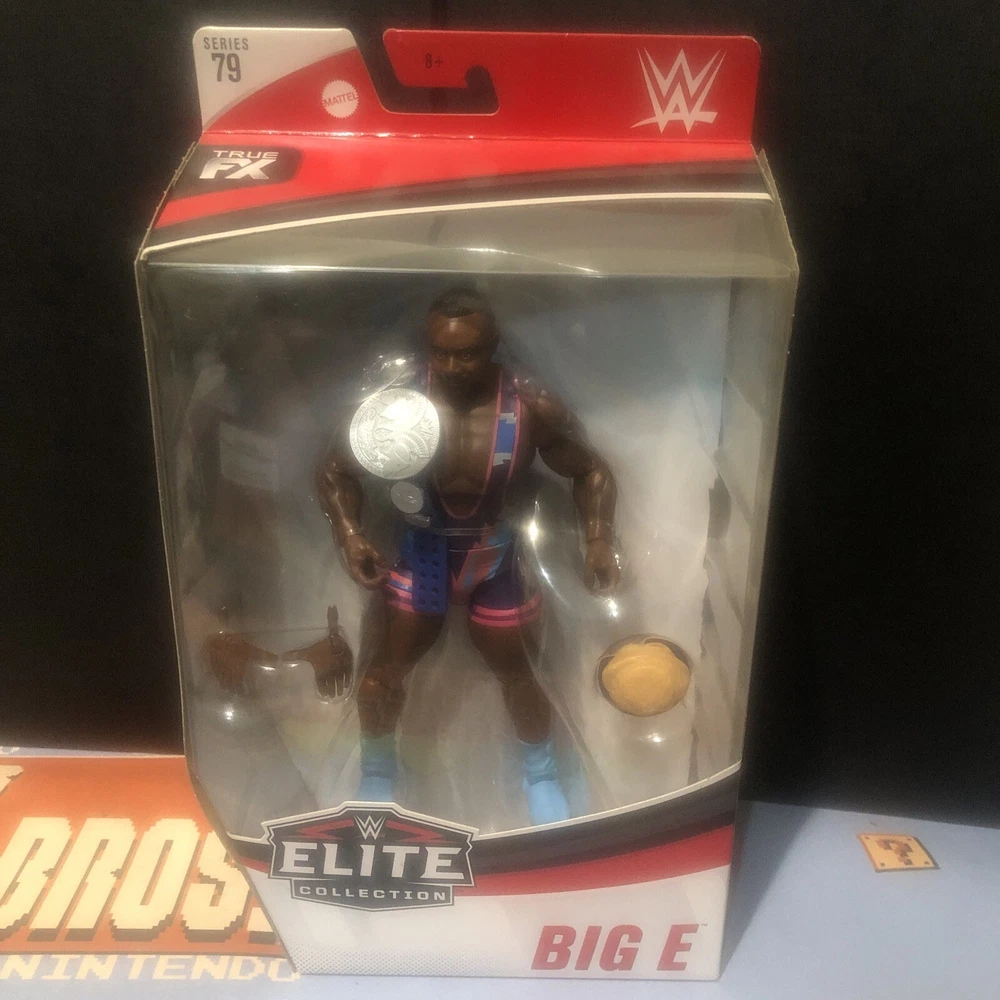 WWE Big E Elite Series #79 Mattel Figure Wrestling Day 2020 X2