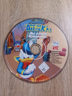 Donald Duck Quack Attack Action-Game (PC, 2000)