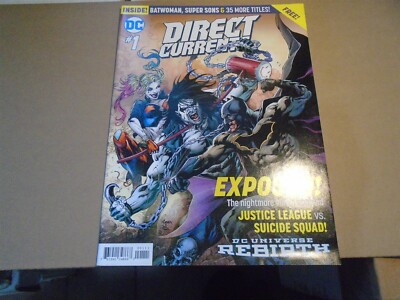 DC COMICS Direct Current Vol 1 #1 Magazine Winter 2017