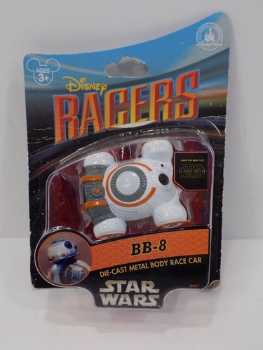 Disney Racers Star Wars Das Erwachen der Macht BB-8 Die Cast Metallkarosserie Rennwagen - Bild 4 von 6