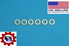 Injector copper sealing washer Qty 6 for Early Cummins & International 9 MM I.D