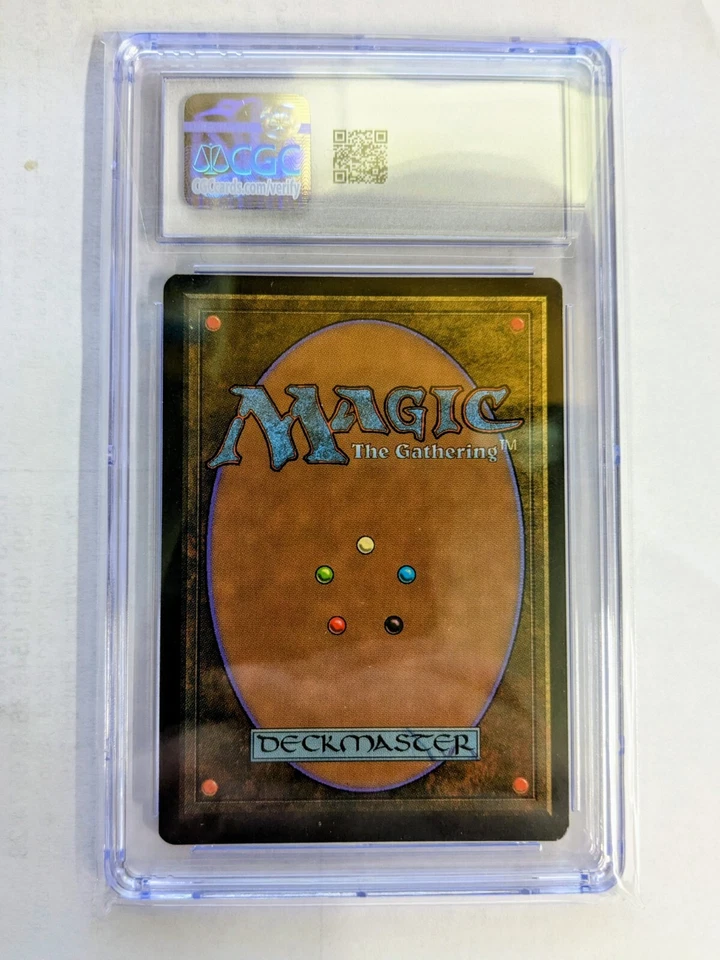 MTG FALLEN EMPIRES Hymn to Tourach CGC GRADE 9 - Image 2 of 2