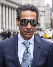 SKINNY JOEY MERLINO 8X10 PHOTO MAFIA ORGANIZED CRIME MOBSTER PICTURE CLOSE UP