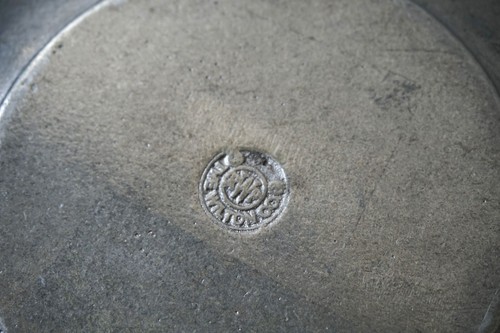 RWP Wilton Armetale Peltro Ciotola Servizio Insalata Miscelazione 14-5/8" Groovy Large **LEGGI - Foto 16 di 24