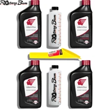 Idemitsu(4qt) Rotary Engine Premix, 2 Rotary Bum bottles, 1 funnel