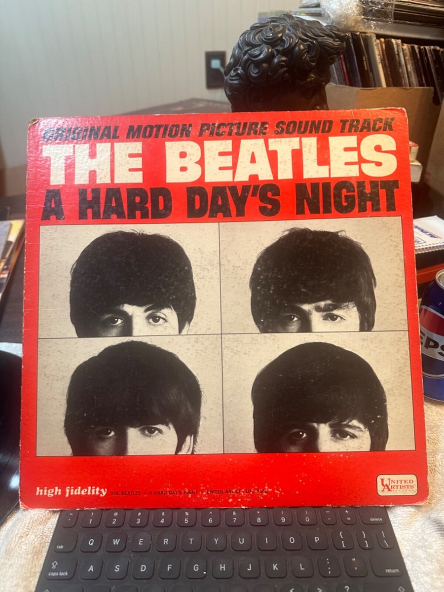 洋楽 THE BEATLES A HARD DAY'S NIGHT LP THE BEATLES - A HARD DAY'S NIGHT - United Artists Records