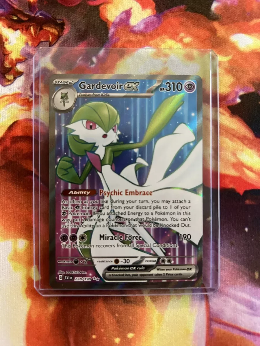 Pokemon Gardevoir EX Ultra Rare 228/198 NM Scarlet And Violet for