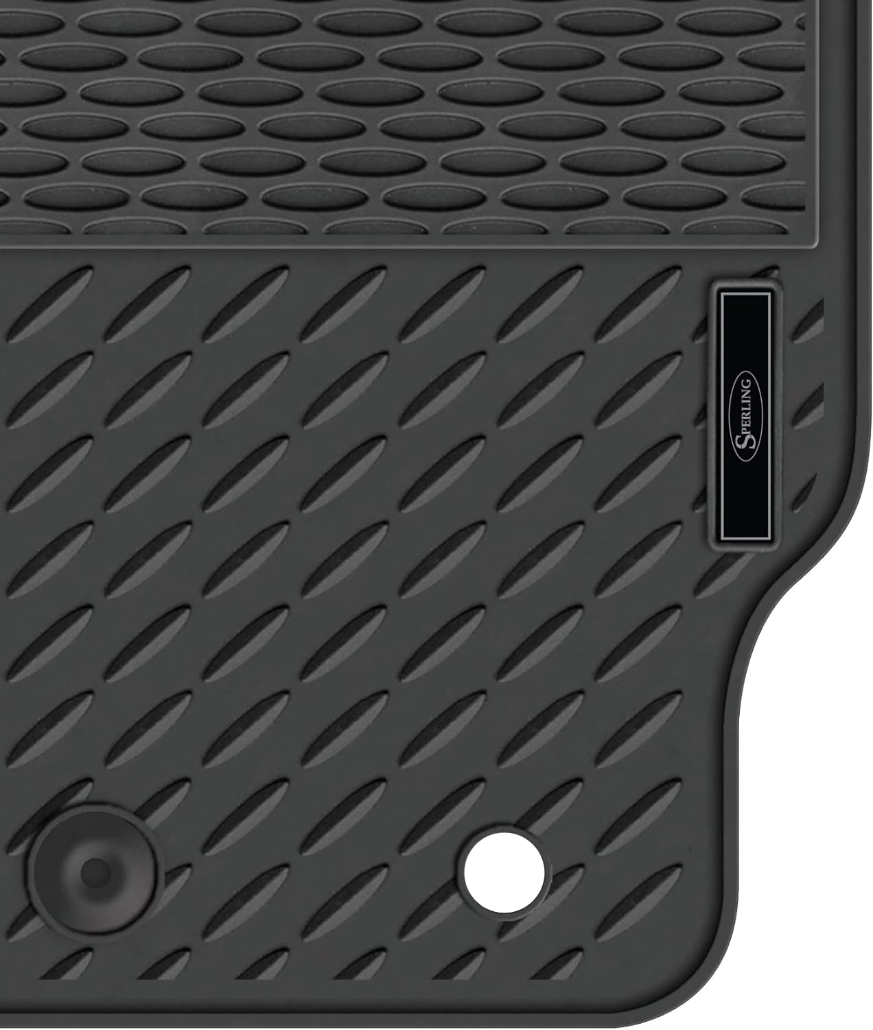 Custom Moulded Front & Rear Rubber Car Floor Mats Compatible with Ford